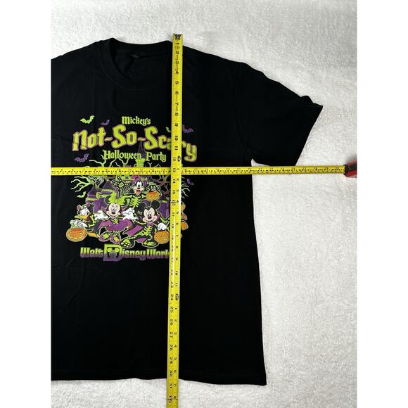 Mickey’s Not So Scary Halloween Party T-Shirt Adult Unisex Large - Picture 3 of 5